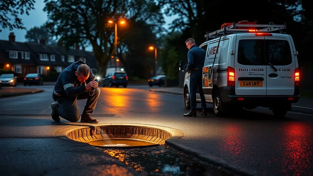 Blocked Drain Services in The Leas | 24/7 Local Drainage Engineers