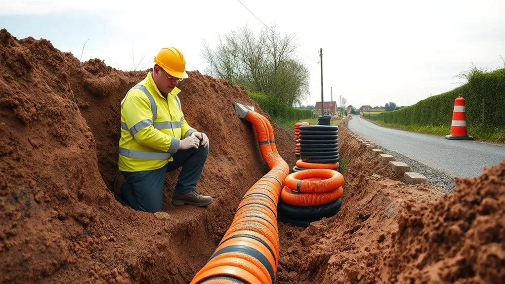 Electric Ducting Installation in Folkestone | Power Supply Cable Ducting